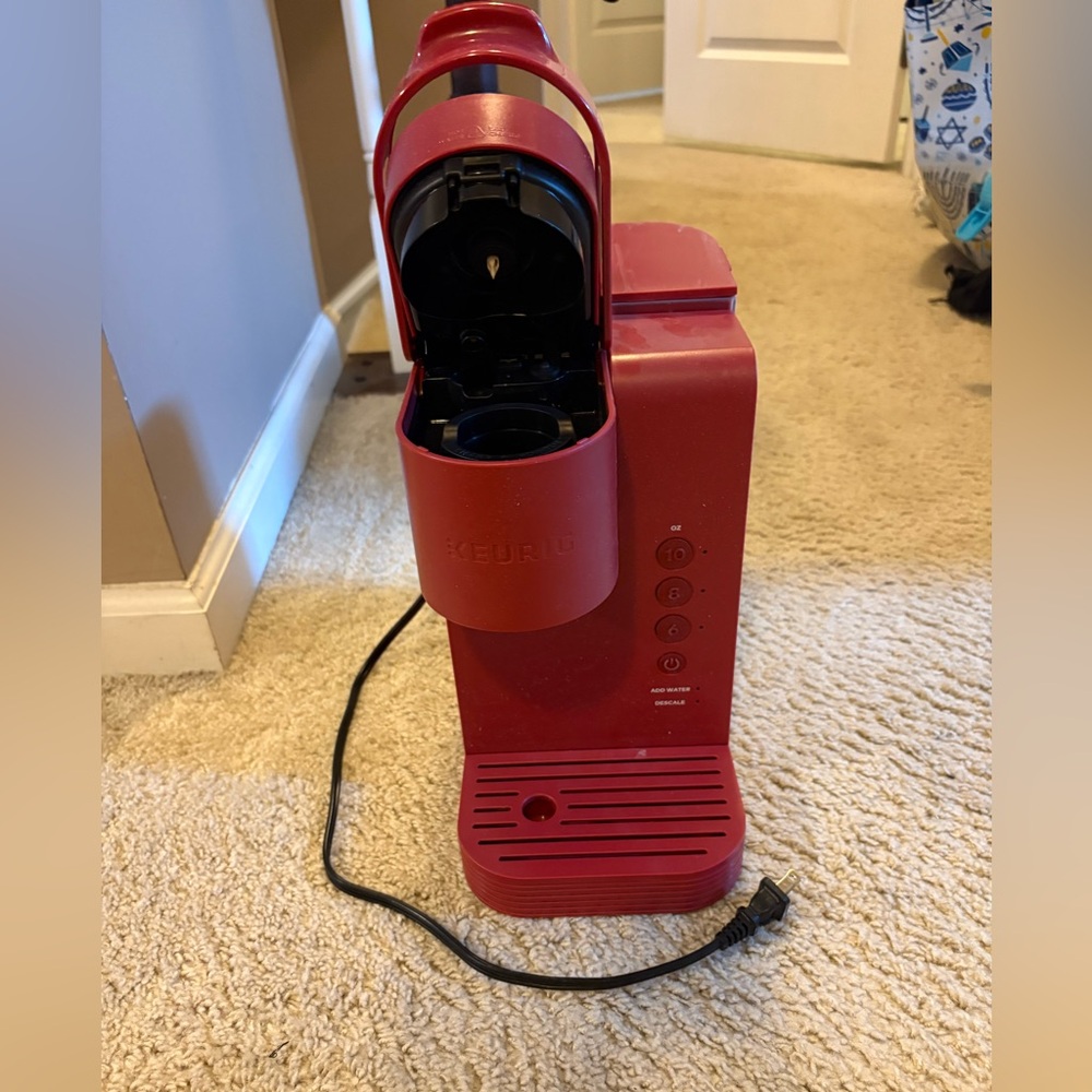 Red Keurig Coffee Maker